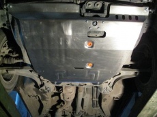 Защита алюминиевая Alfeco для картера и КПП Ford Escape 2008-2012